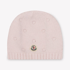 Moncler Baby Meisjes Muts In Licht Roze