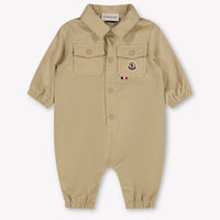 Moncler Baby Jongens Boxpakje In Beige