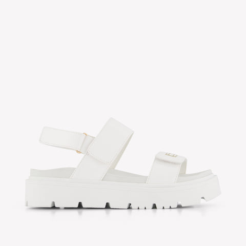 Tommy Hilfiger Meisjes Sandalen In Off White