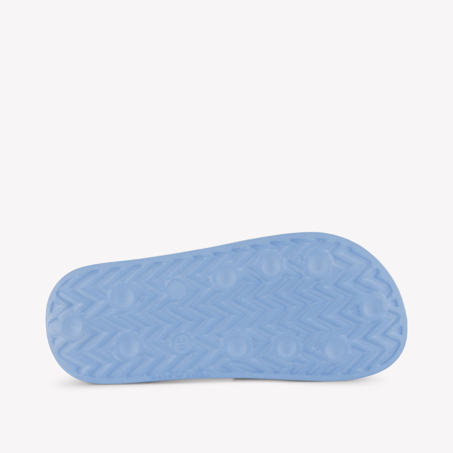 Tommy Hilfiger Unisex Slippers In Licht Blauw