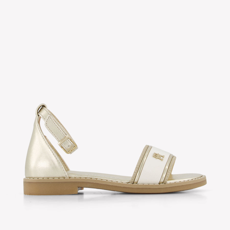 Tommy Hilfiger Kinder Meisjes Sandalen In Goud