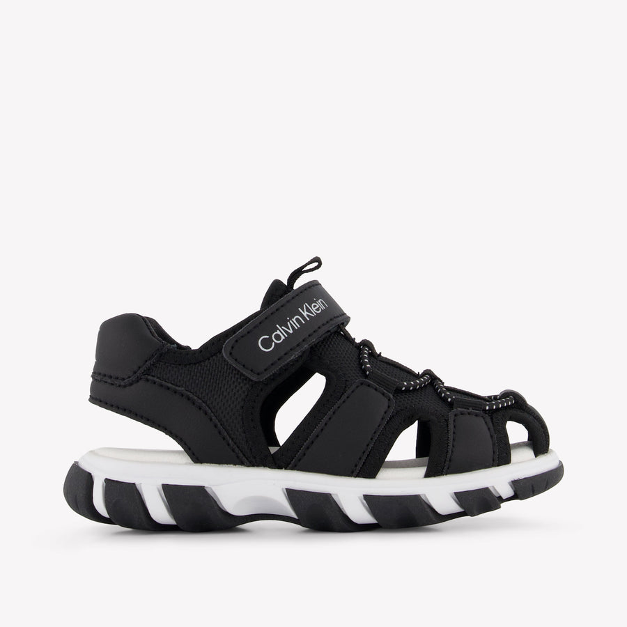 Calvin Klein Kinder Jongens Sandalen In Zwart
