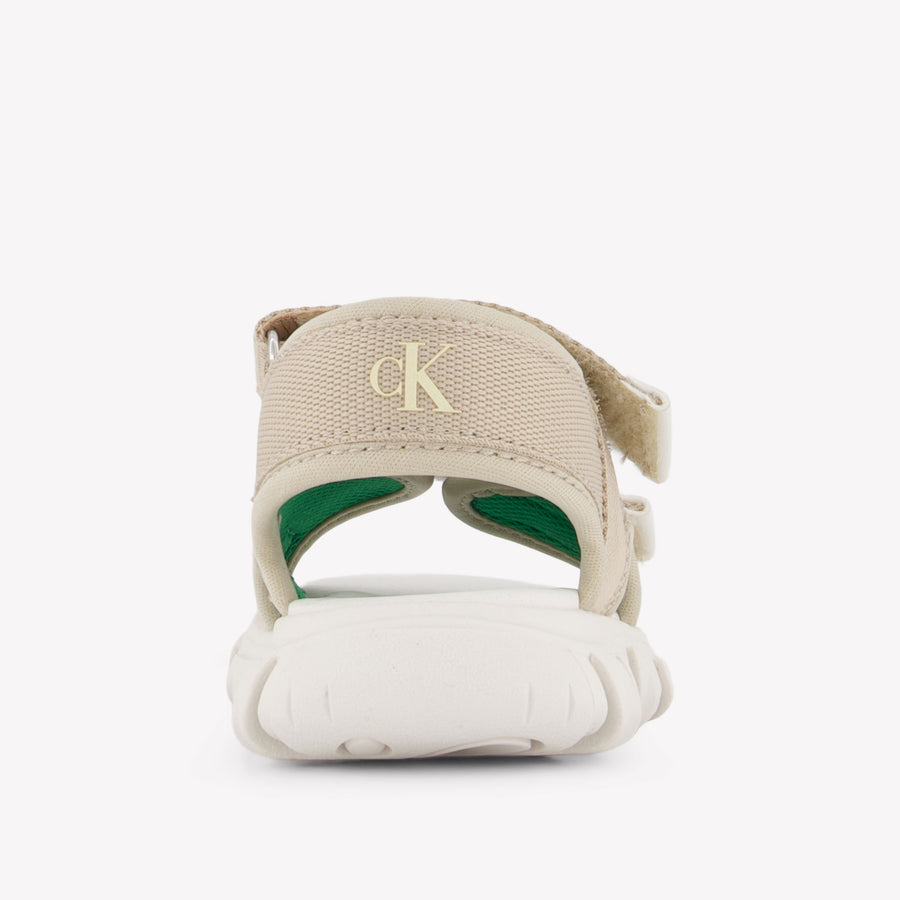 Calvin Klein Jongens Sandalen In Beige