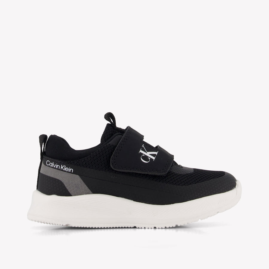 Calvin Klein Jongens Sneakers In Zwart