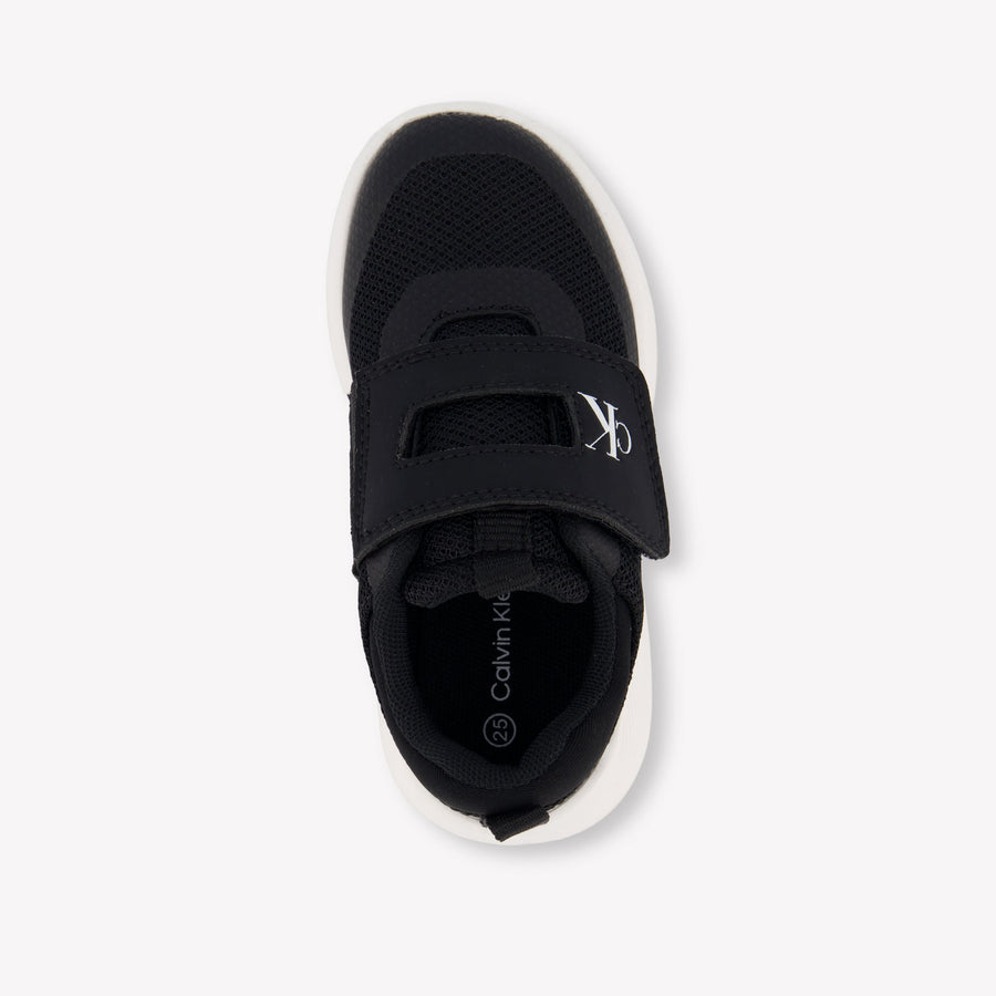 Calvin Klein Jongens Sneakers In Zwart