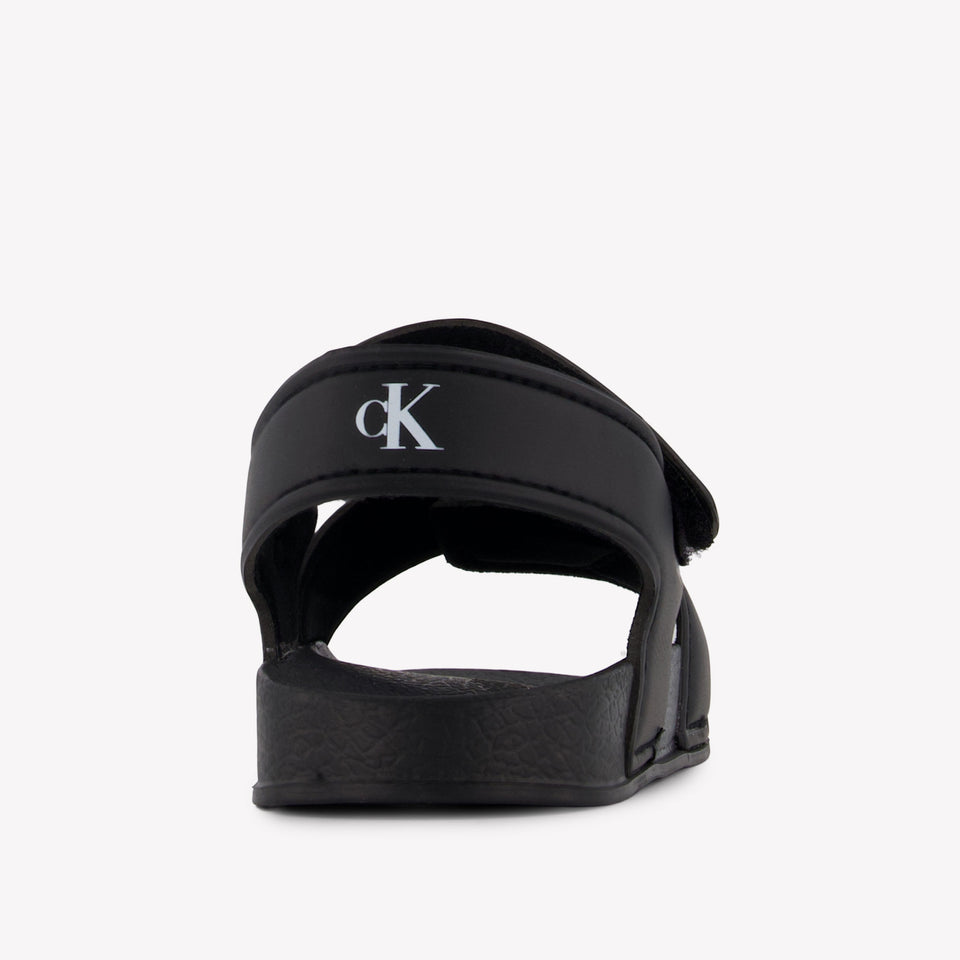 Calvin Klein Jongens Sandalen In Zwart