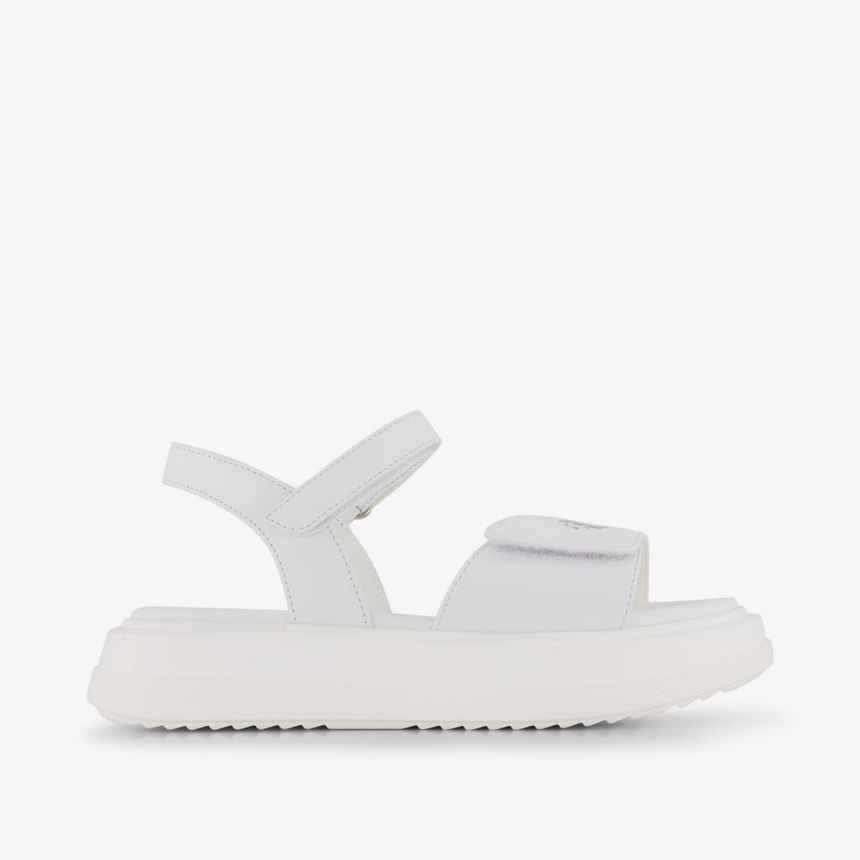 Calvin Klein Meisjes Sandalen In Wit