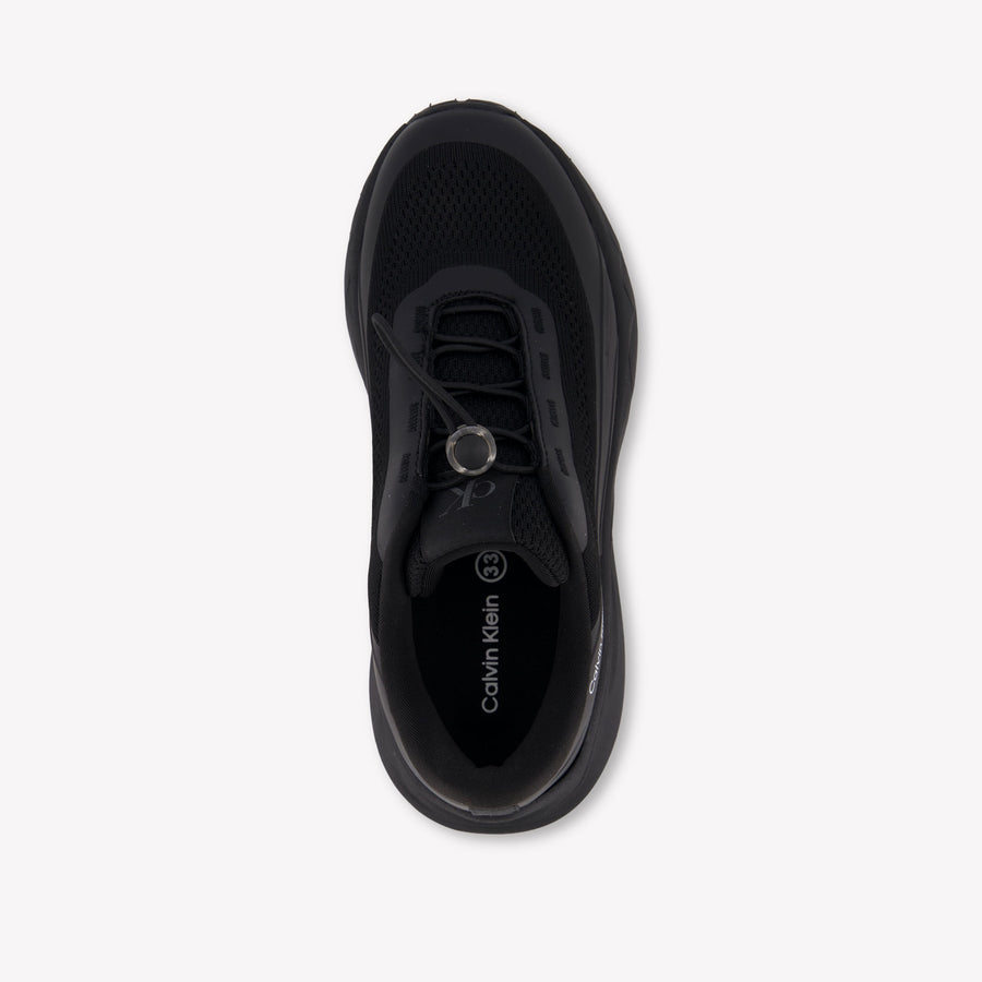 Calvin Klein Jongens Sneakers In Zwart