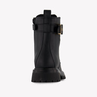 Tommy Hilfiger Kids Girls Boots In Black