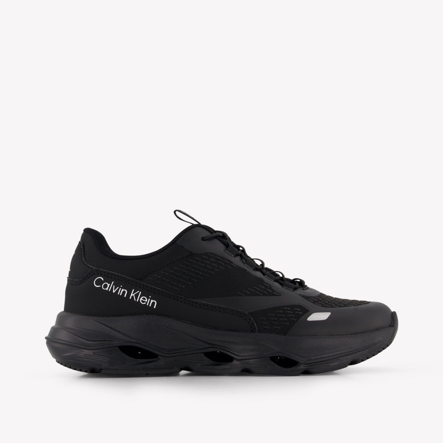 Calvin Klein Jongens Sneakers In Zwart