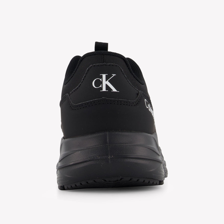 Calvin Klein Jongens Sneakers In Zwart