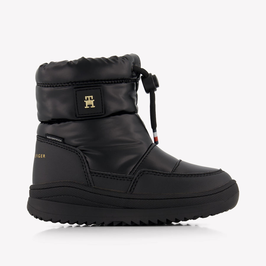 Tommy Hilfiger Kinder Meisjes Snowboots In Zwart