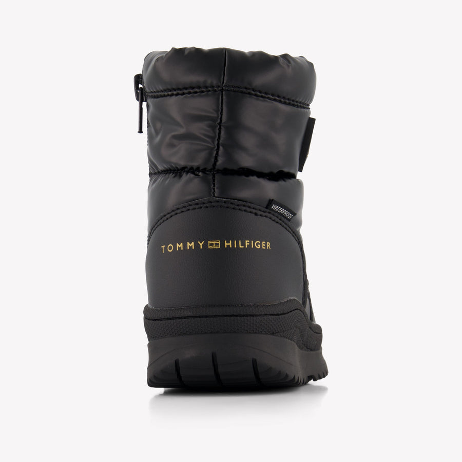 Tommy Hilfiger Kinder Meisjes Snowboots In Zwart
