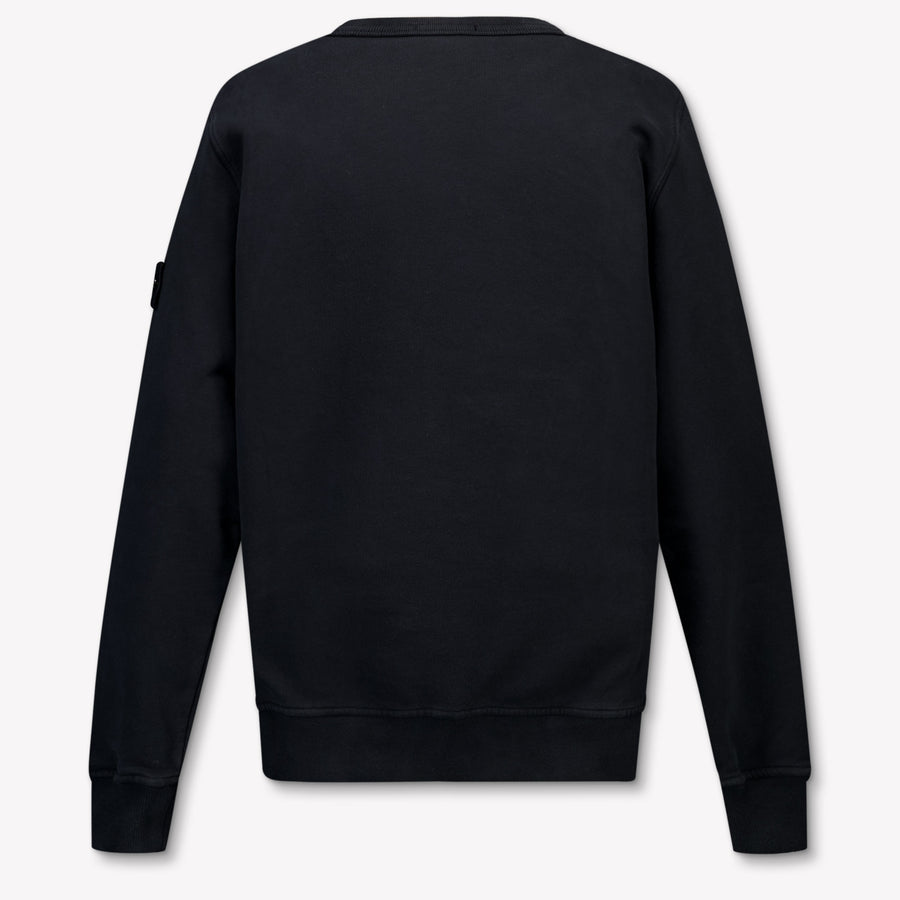 Stone Island Kinder Jongens Trui In Zwart
