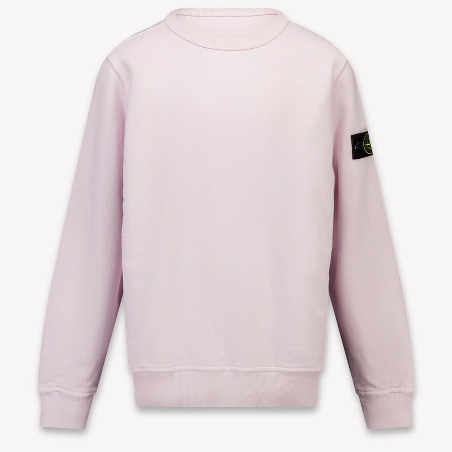 Stone Island Kinder Jongens Trui In Licht Roze