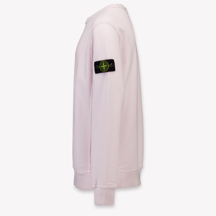 Stone Island Kinder Jongens Trui In Licht Roze