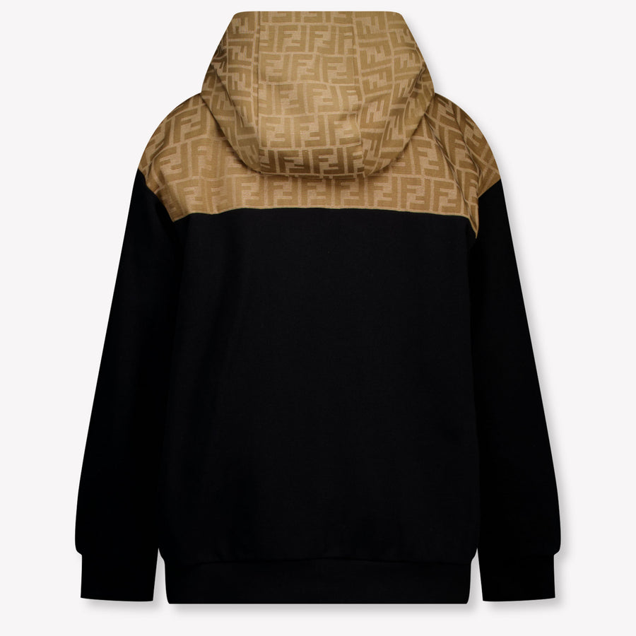 Fendi Kinder Jongens Vest In Zwart