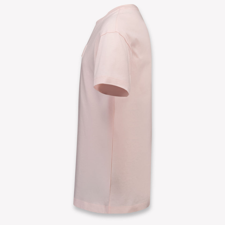 Fendi Kinder Unisex T-Shirt In Roze