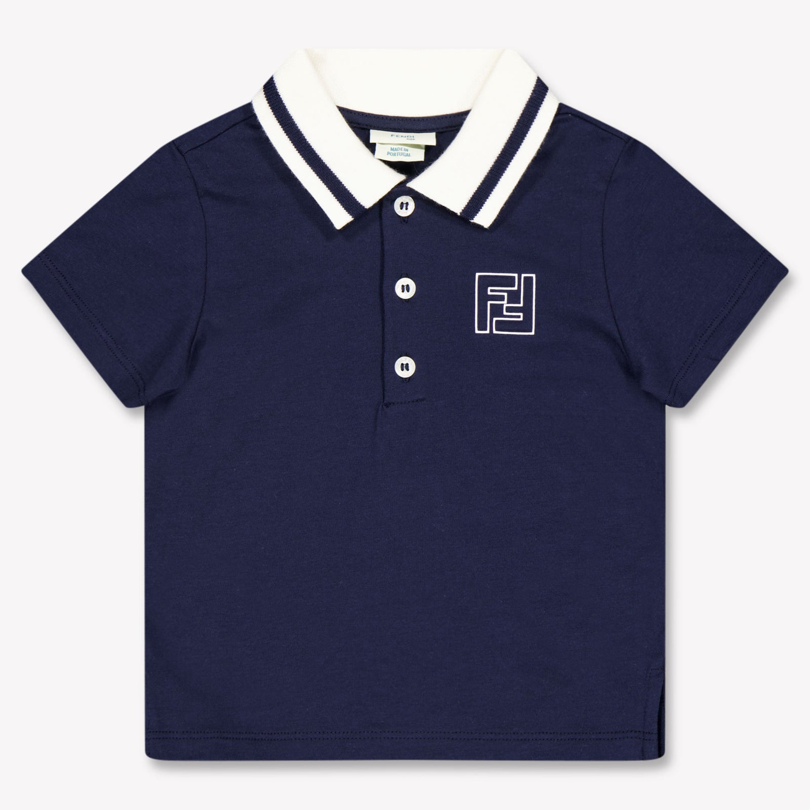 Fendi Baby Jongens Polo In Navy