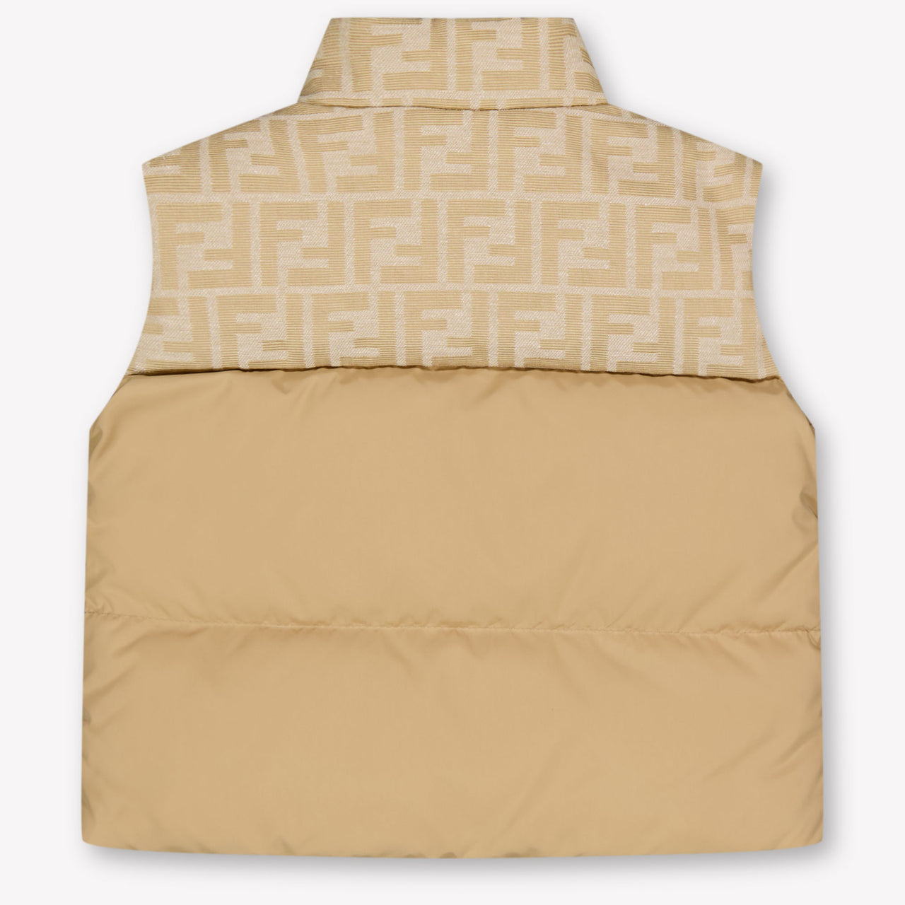 Fendi Baby Jongens Bodywarmer In Beige