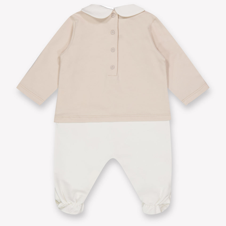 Fendi Baby Unisex Boxpakje In Licht Beige