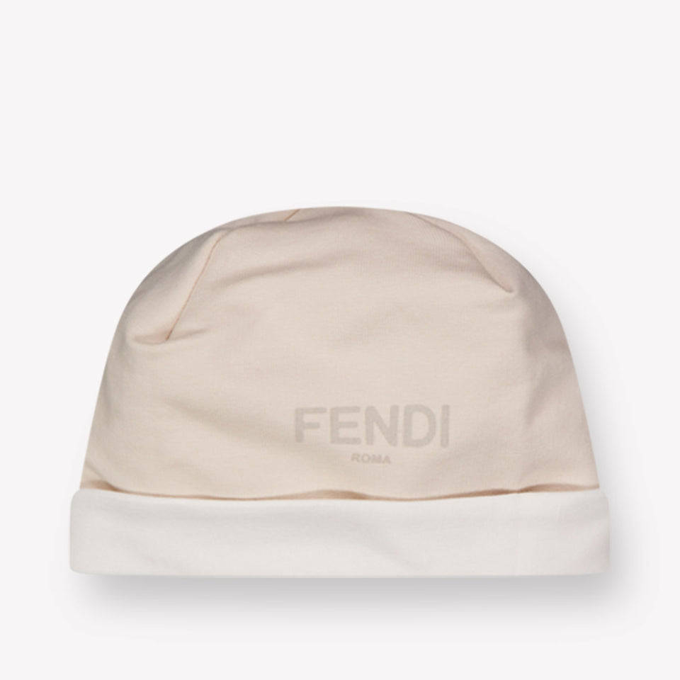 Fendi Baby Unisex Boxpakje In Licht Beige