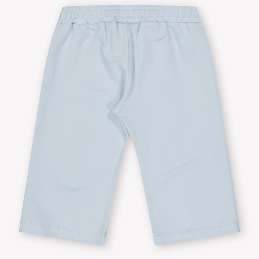 Fendi Baby Unisex Broek In Licht Blauw