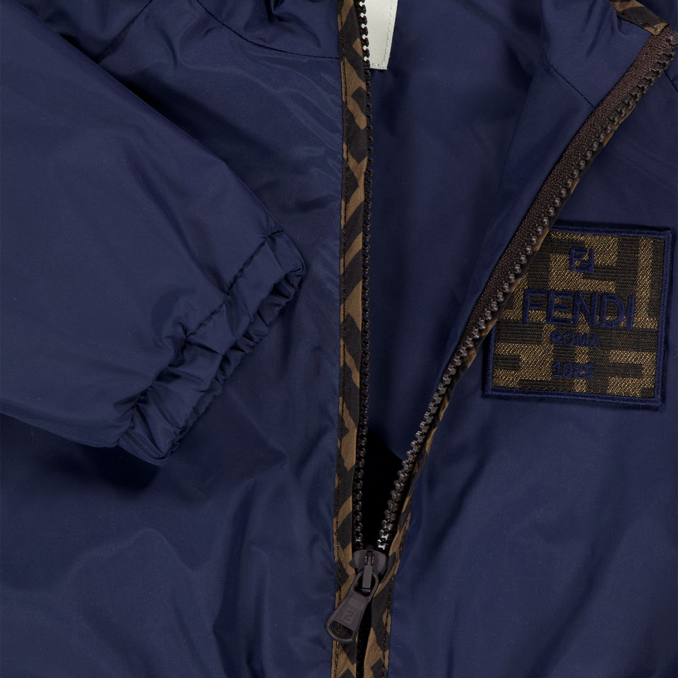Fendi Baby Unisex Zomerjas In Navy