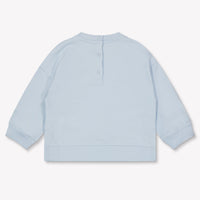 Fendi Baby Unisex Trui In Licht Blauw