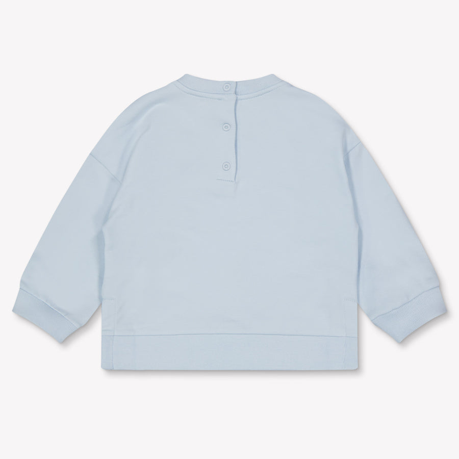Fendi Baby Unisex Trui In Licht Blauw