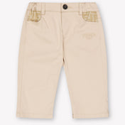 Fendi Baby Jongens Broek In Beige