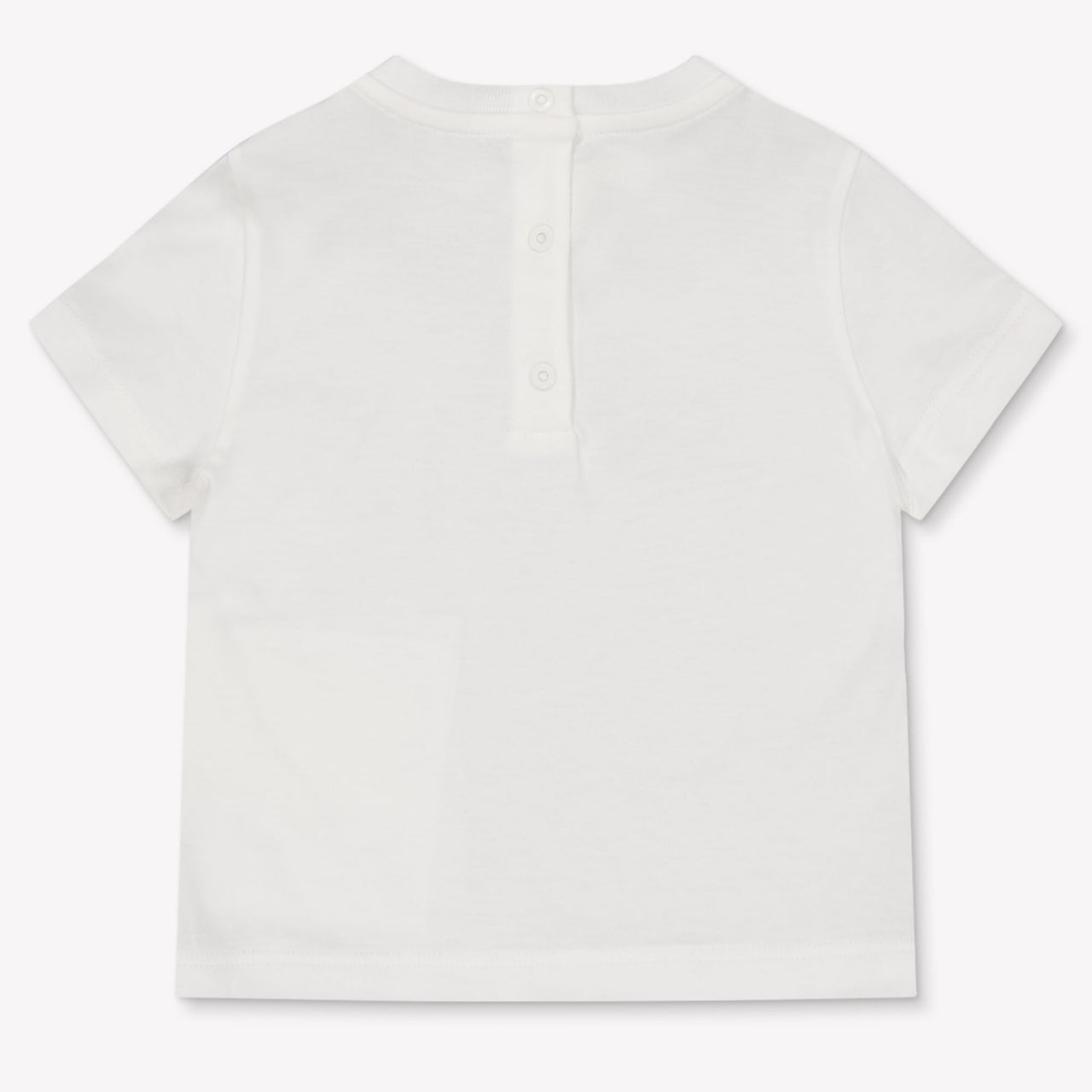 Fendi Baby Meisjes T-Shirt In Wit