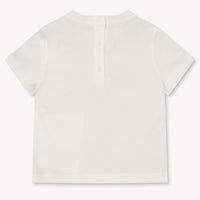 Fendi Baby Meisjes T-Shirt In Wit