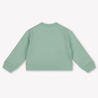 Palm Angels Baby Jongens Trui In Licht Groen