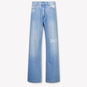 Palm Angels Kinder Jongens Jeans In Licht Blauw