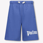 Palm Angels Kinder Jongens Shorts In Blauw