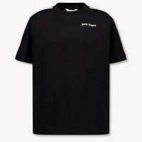 Palm Angels Kinder Jongens T-Shirt In Zwart