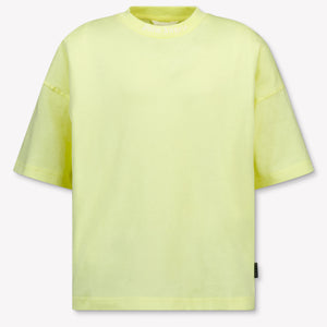 Palm Angels Kinder Meisjes T-Shirt In Geel