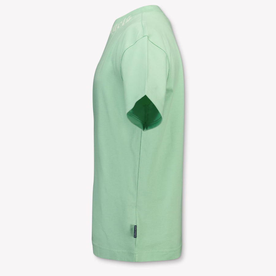 Palm Angels Kinder Jongens T-Shirt In Groen