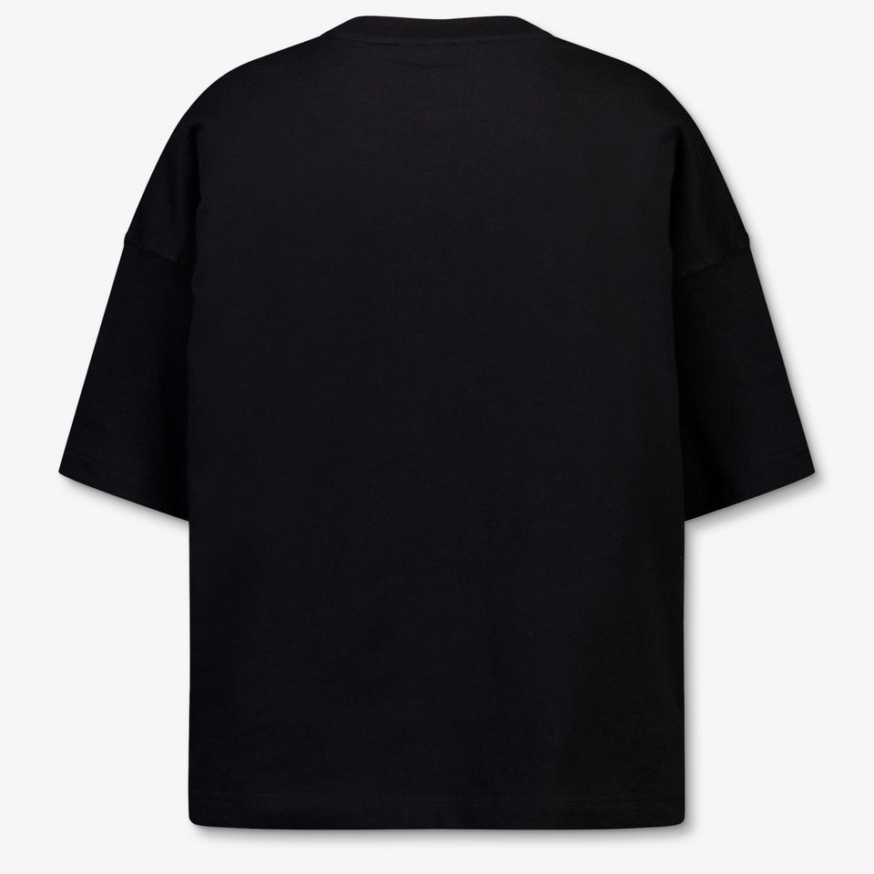 Palm Angels Kinder Jongens T-Shirt In Zwart
