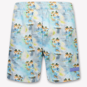 Palm Angels Kinder Jongens Zwemkleding In Licht Blauw