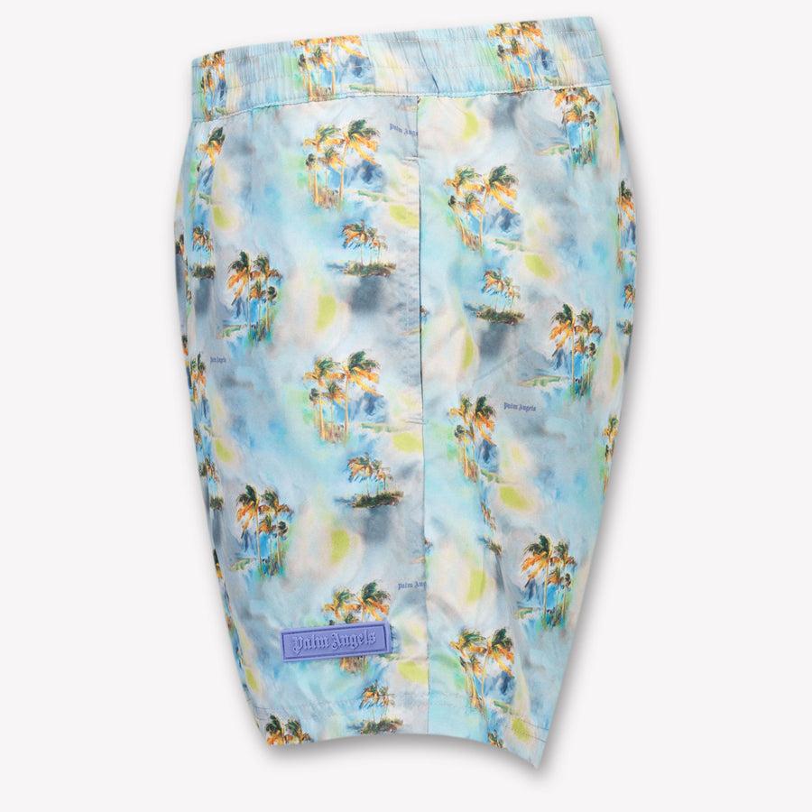 Palm Angels Kinder Jongens Zwemkleding In Licht Blauw
