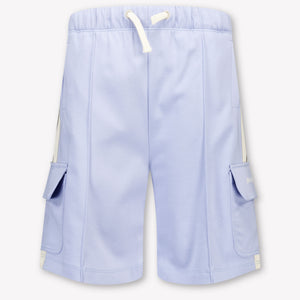 Palm Angels Kinder Jongens Shorts In Licht Blauw