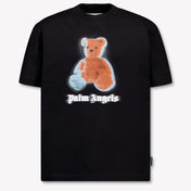 Palm Angels Kinder Jongens T-Shirt In Zwart