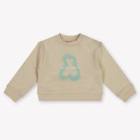 Palm Angels Baby Jongens Trui In Beige