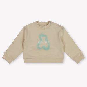 Palm Angels Baby Jongens Trui In Beige