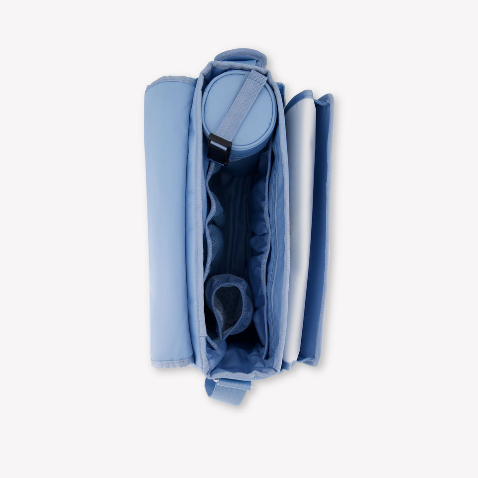 Armani Baby Unisex Luiertas In Licht Blauw