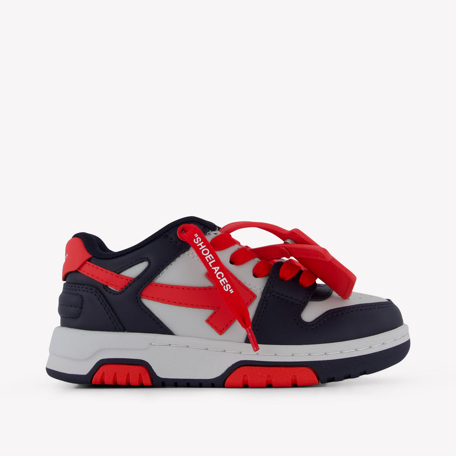 Off-White Kinder Unisex Sneakers In Navy