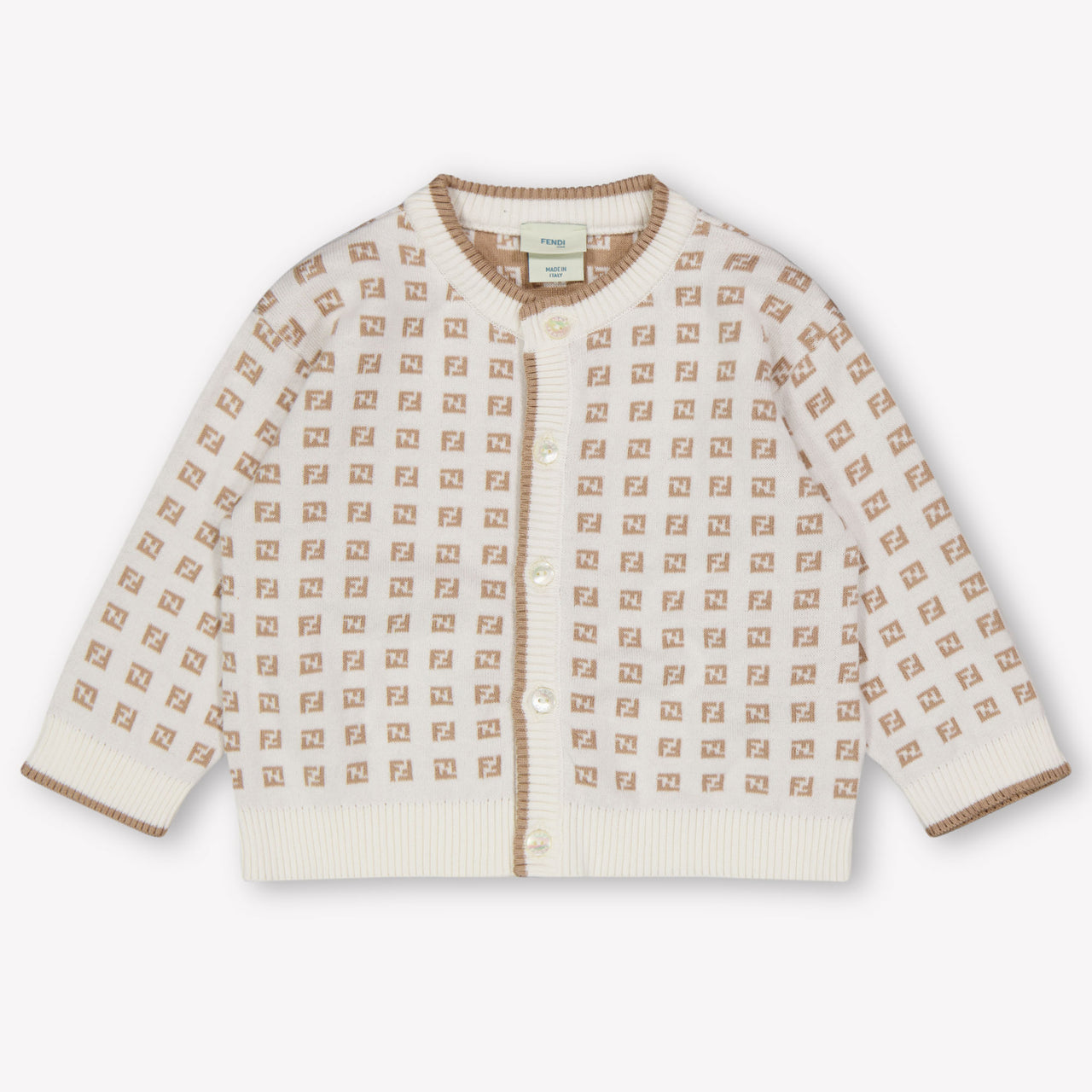 Fendi Baby Unisex Vest In Wit