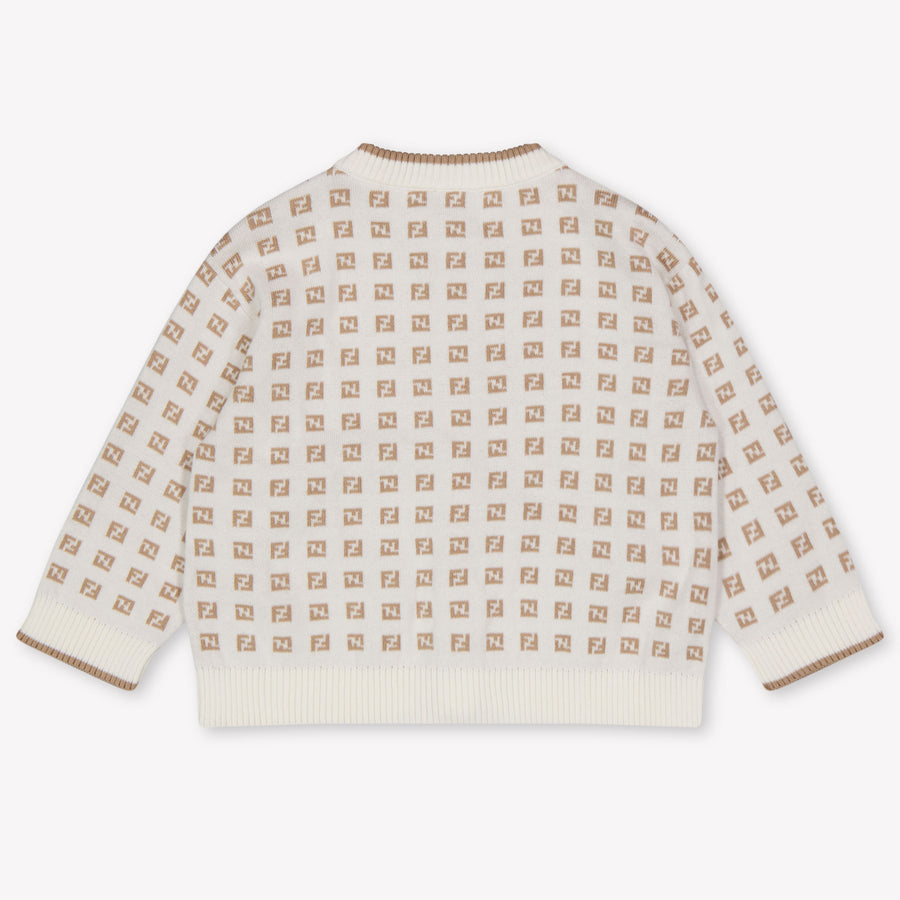 Fendi Baby Unisex Vest In Wit